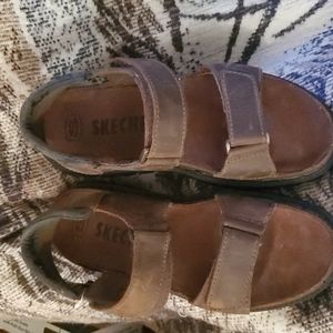 Men's Brown Sketcher Sandels